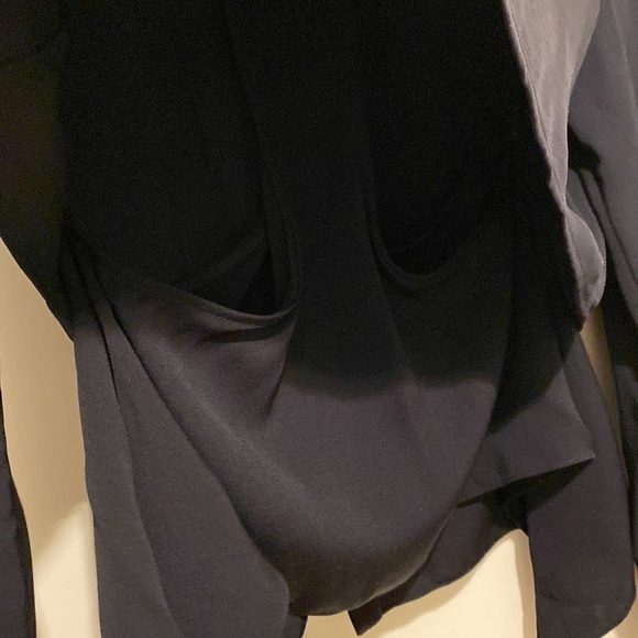 Tanya Taylor 100% silk black button down blouse. Size 2 - Picture 8 of 13